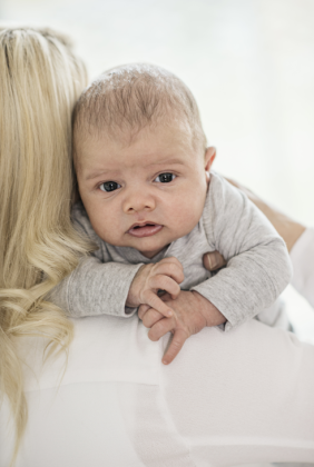 Regurgitation beim Baby